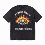 Lawless Row Wildfire Season Tee | Vintage Washed Streetwear
