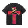 LAWLESSROW Cross Peace Dove Barbed Wire Vintage Tee