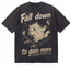Lawless Row Fall Down To Gain More Tee | Vintage Washed Skate Streetwear