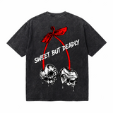 LAWLESS ROW Sweet But Deadly Vintage Washed Tee