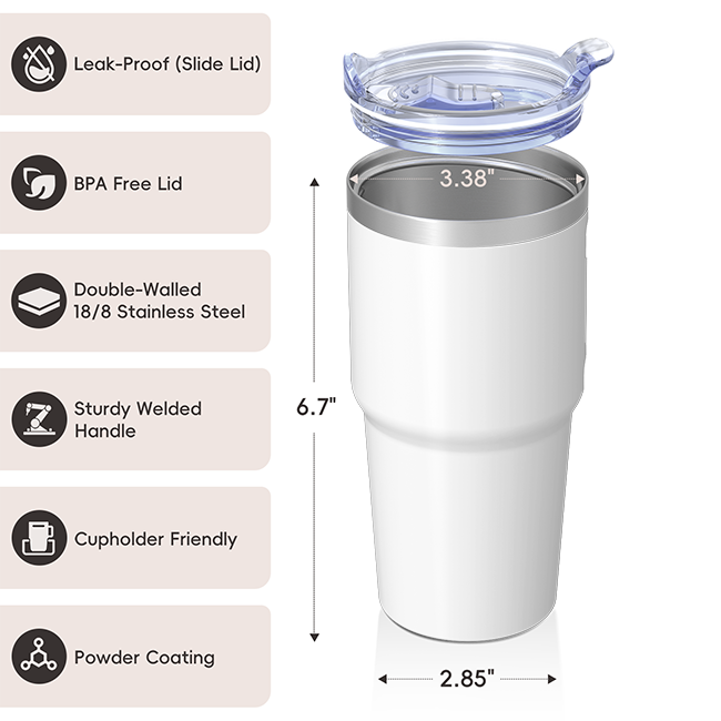 Lawless Row "Rebel Soul" 40oz Tumbler | Off-White Graffiti Style Cup