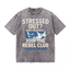 Lawless Row Join The Rebel Club Tee | Stressed Out Washed Cotton Streetwear