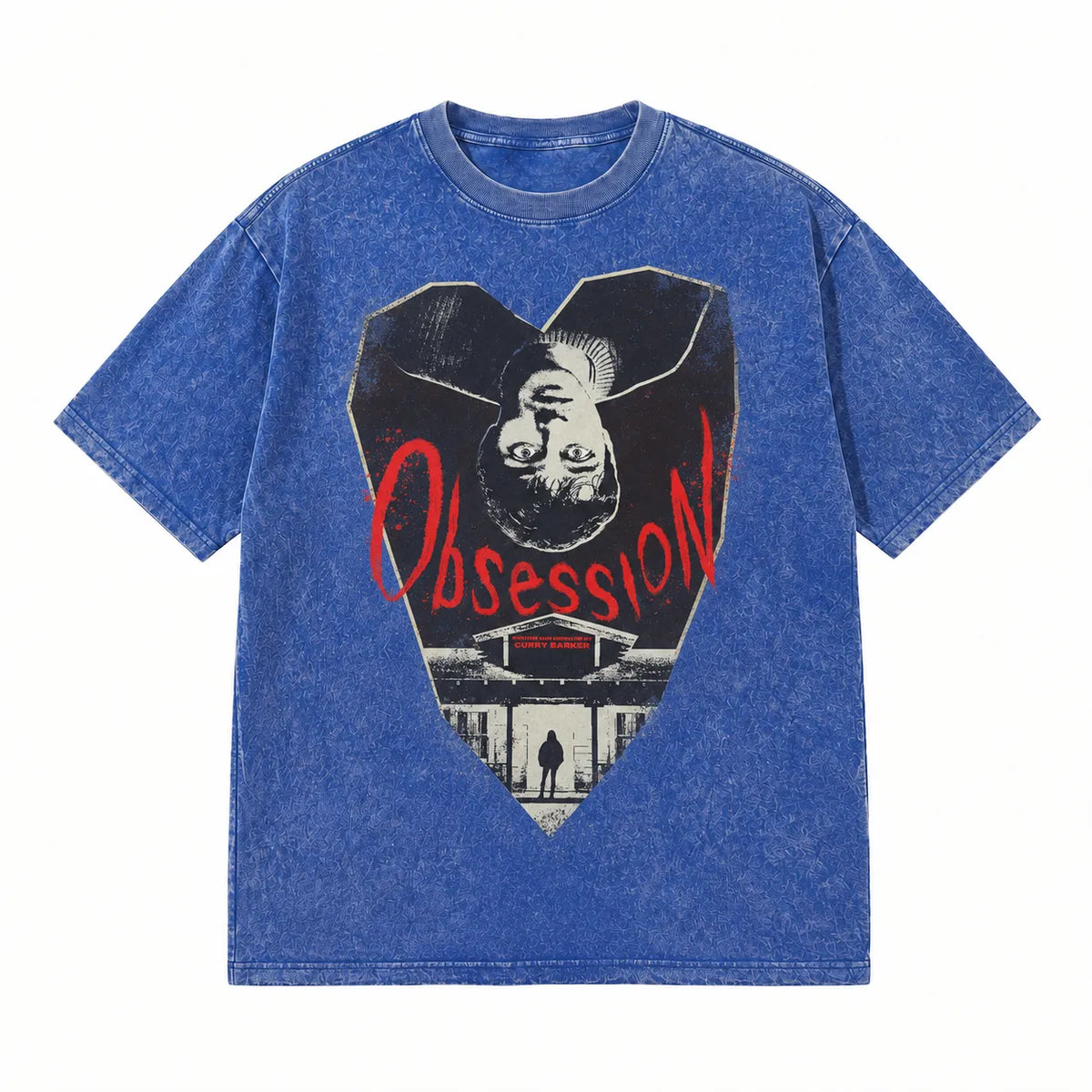 LAWLESSROW Obsession Vintage Acid Wash Tee