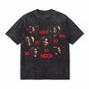 LAWLESSROW I Love You So So So Much Vintage Acid Wash Tee