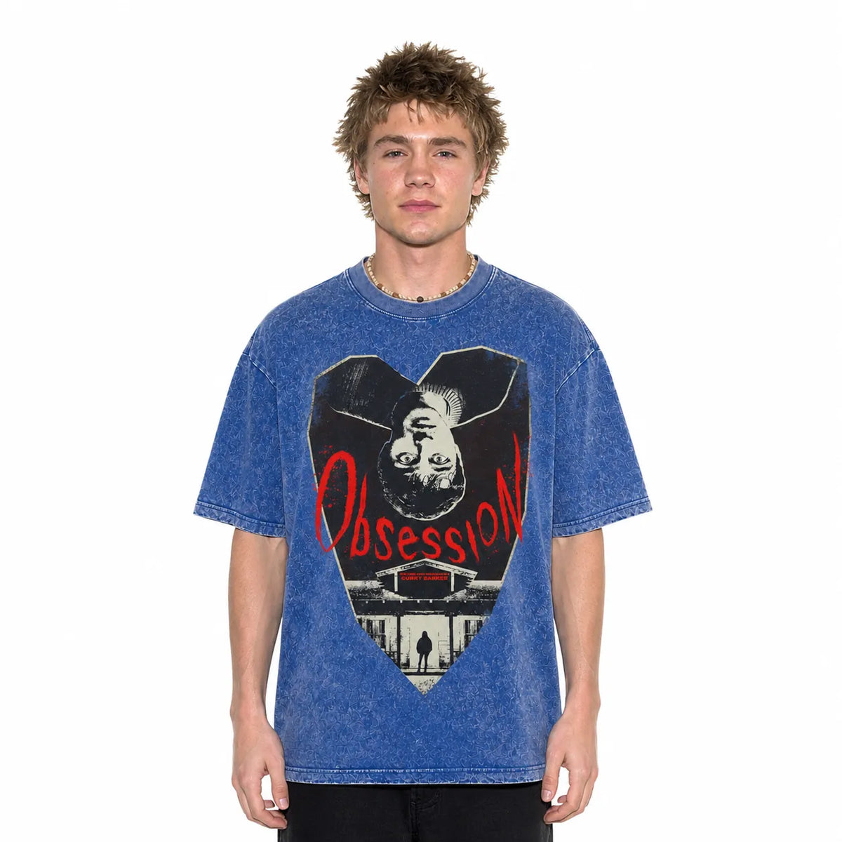 LAWLESSROW Obsession Vintage Acid Wash Tee