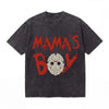 LAWLESSROW Mama's Boy Vintage Acid Wash Tee