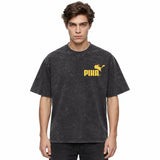 LAWLESSROW Pika Vintage Acid Wash Tee