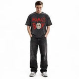 LAWLESSROW Mama's Boy Vintage Acid Wash Tee